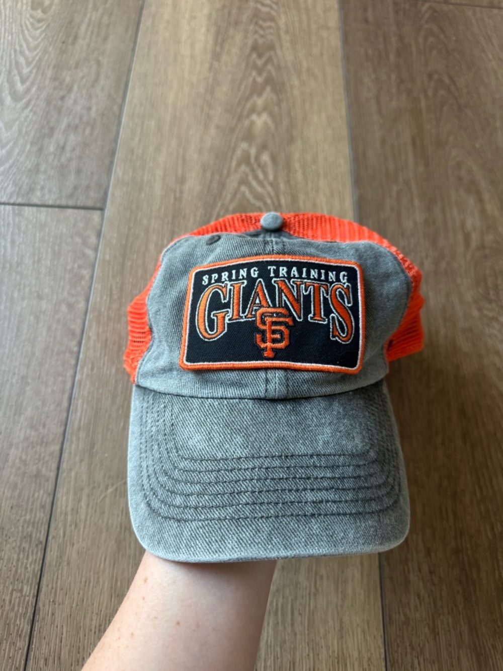 '47 Brand San Francisco Giants Orange Mesh Cap